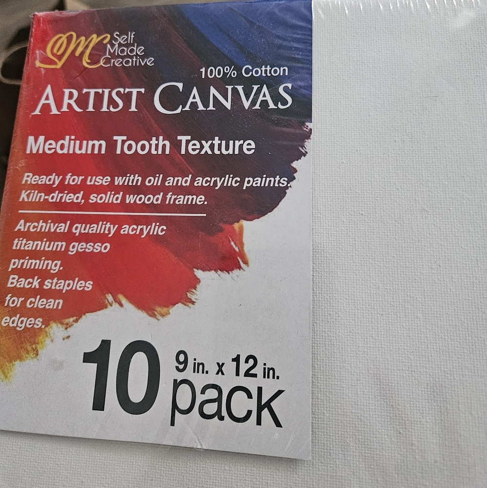 Canvas 10 pack